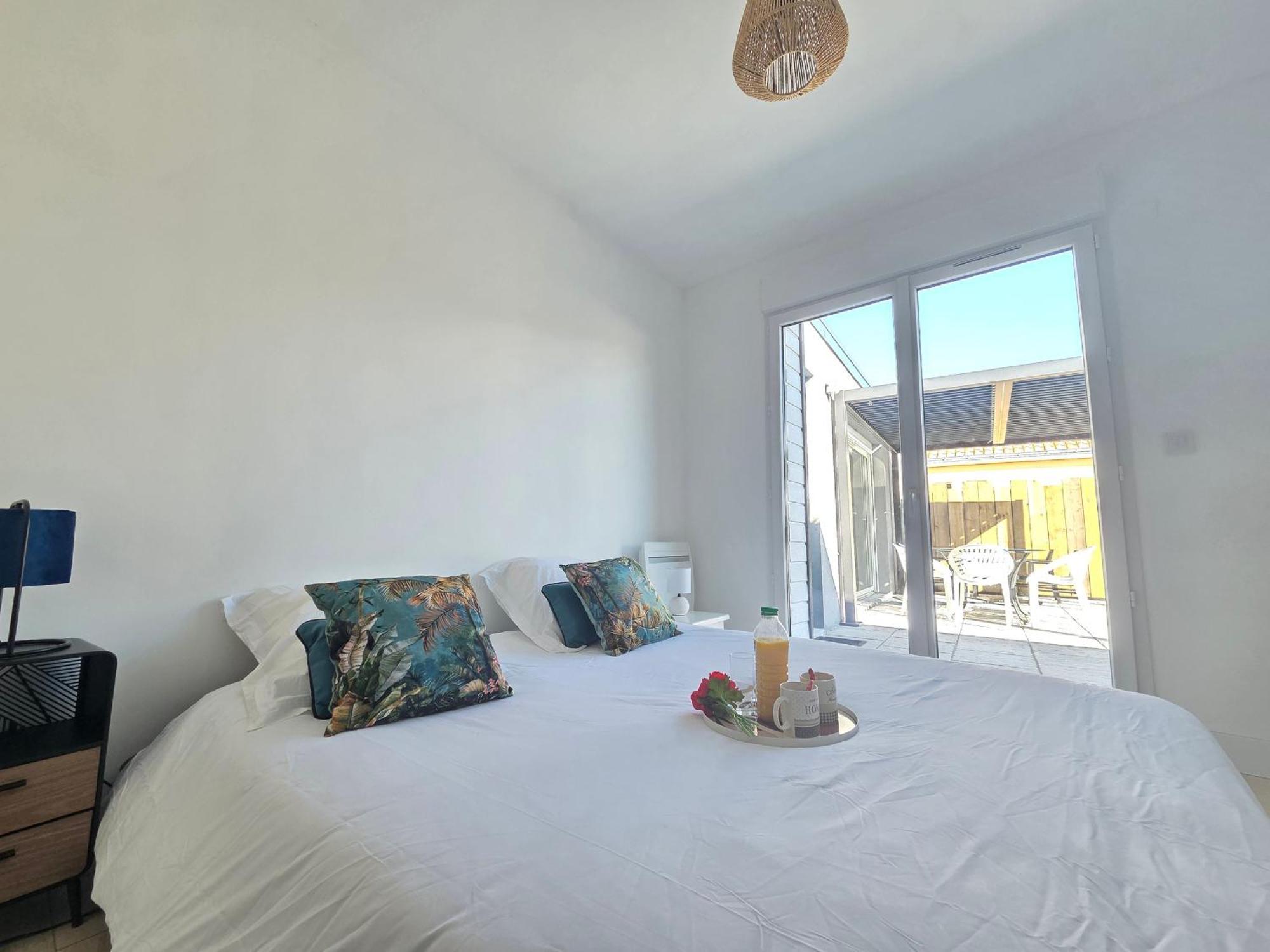 Maison De Vacances A La Plaine-Sur-Mer, 3 Chambres, Proche De La Plage, Jardin Et Plancha - Fr-1-364-138 Eksteriør billede
